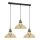 ITALUX - Taklampa HUBERT 3xE27/40W/230V