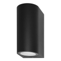 ITALUX - Vägglampa för utomhusbruk GENTA 2xGU10/40W/230V IP54 15 cm