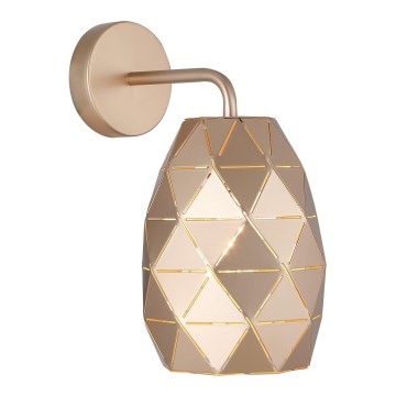 ITALUX - Vägglampa HARLEY 1xE27/40W/230V Roséguld