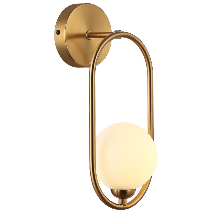 ITALUX - Vägglampa LUPUS 1xG9/25W/230V guld