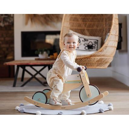 Janod - Barnens träcykel 2-i-1