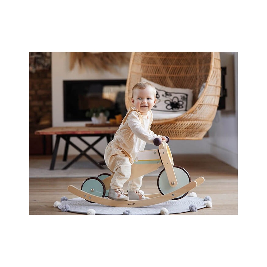 Janod - Barnens träcykel 2-i-1