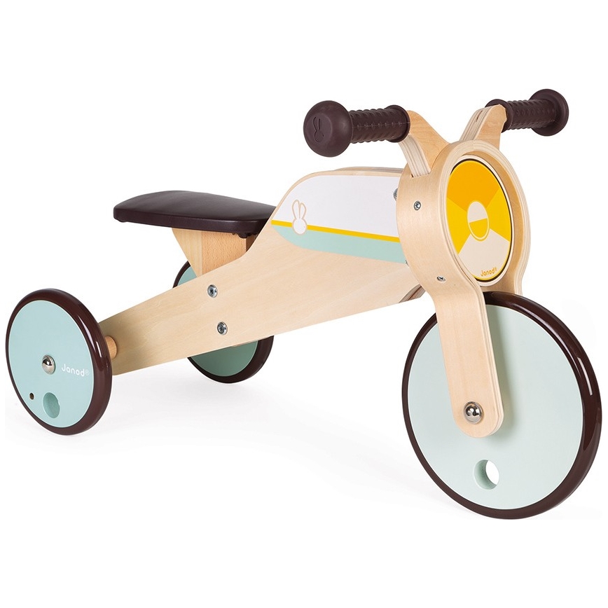 Janod - Barnens träcykel 2-i-1
