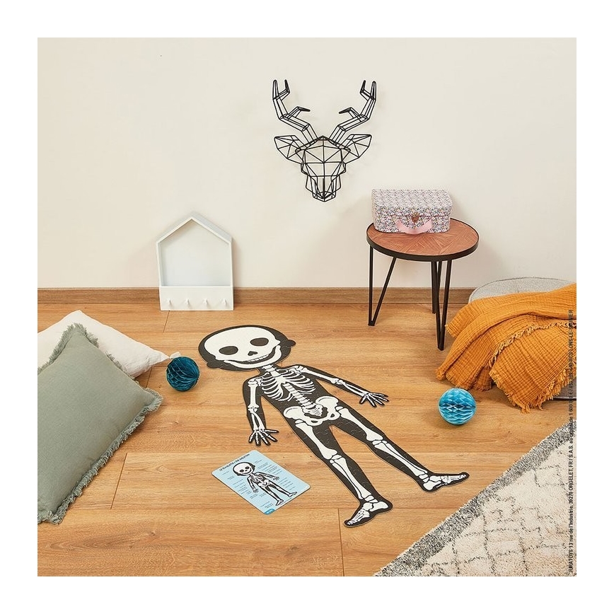 Janod - Children's educational puzzle 225 delar human body