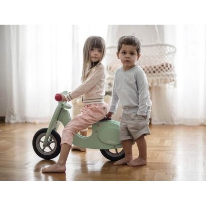 Janod - Children's push bike VESPA grön