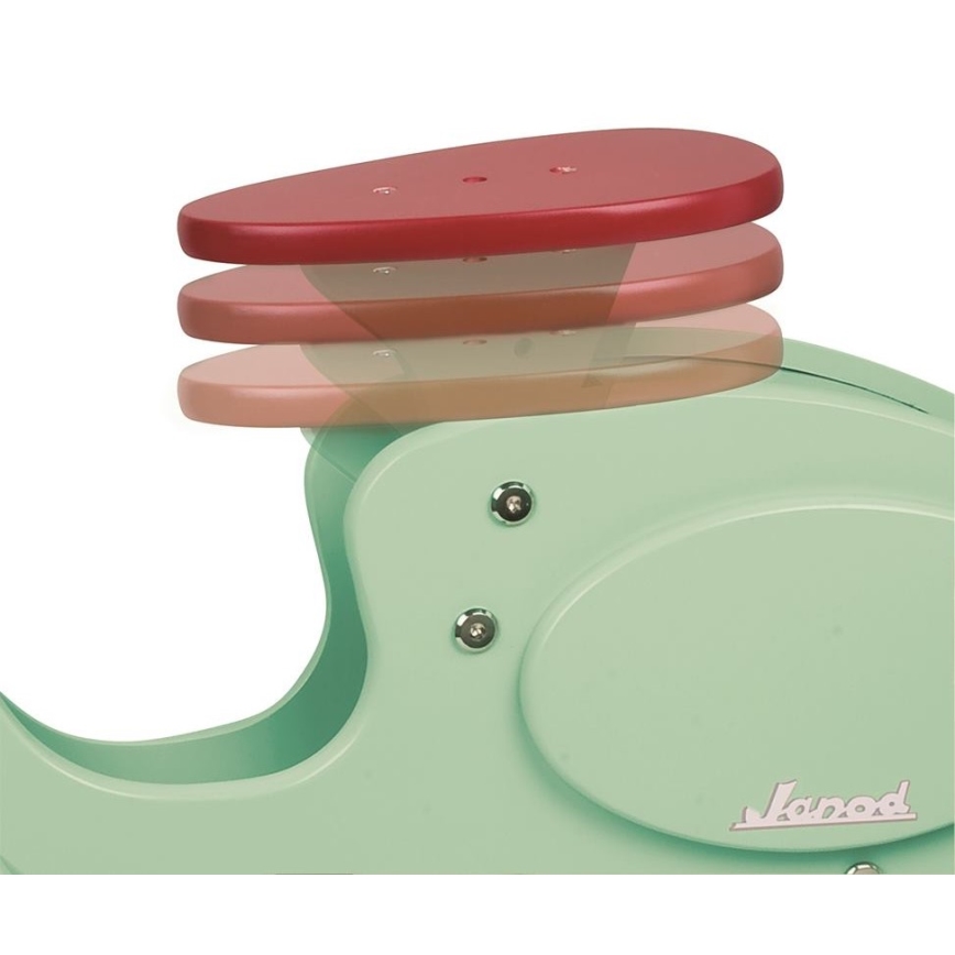 Janod - Children's push bike VESPA grön