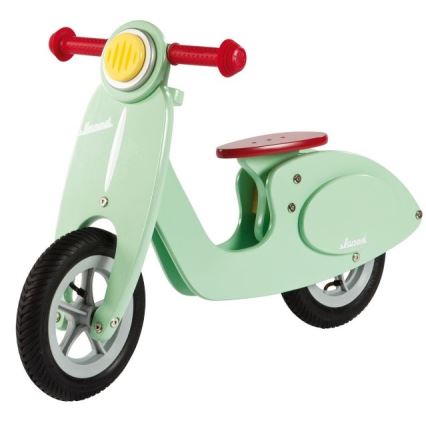 Janod - Children's push bike VESPA grön