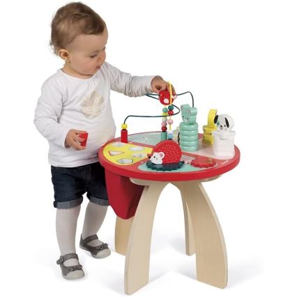 Janod - Interaktivt barnbord BABY FOREST