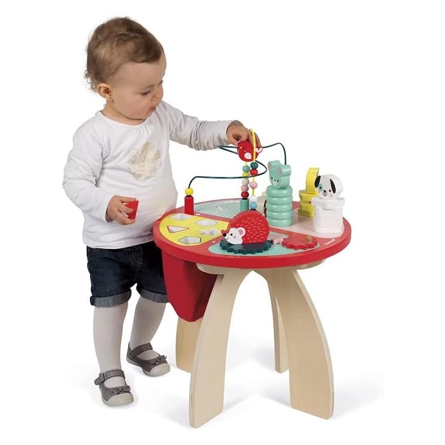 Janod - Interaktivt barnbord BABY FOREST