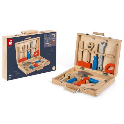 Janod - Låda med verktyg BRICOKIDS