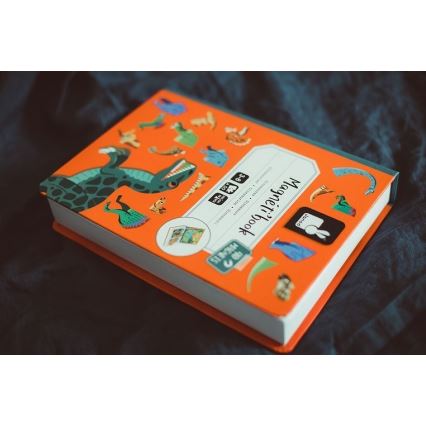 Janod - Magnetic interactive kit MAGNETIBOOK dinosaurs
