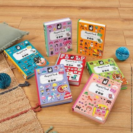Janod - Magnetic interactive kit MAGNETIBOOK djur