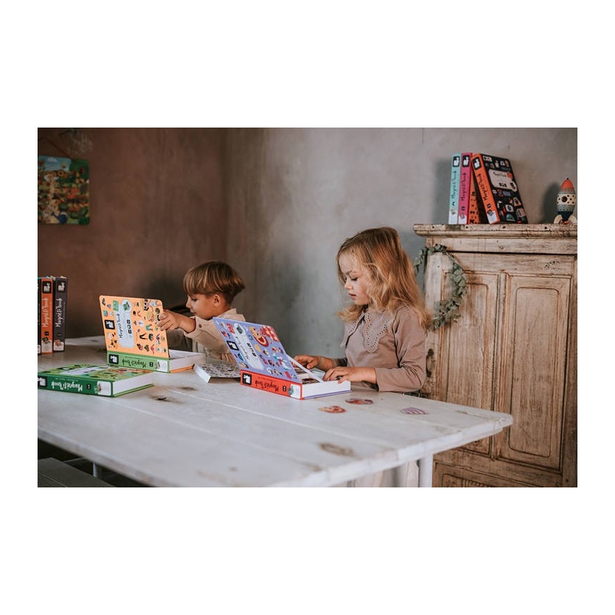 Janod - Magnetic interactive kit MAGNETIBOOK djur