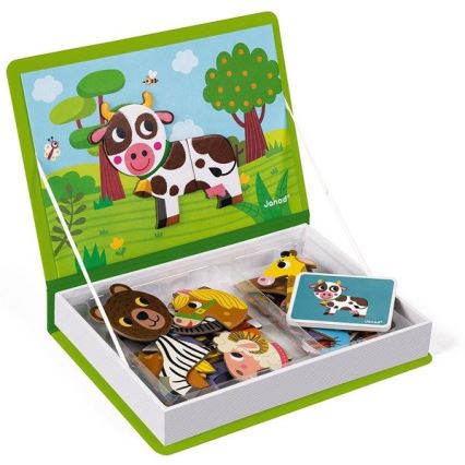 Janod - Magnetic interactive kit MAGNETIBOOK djur