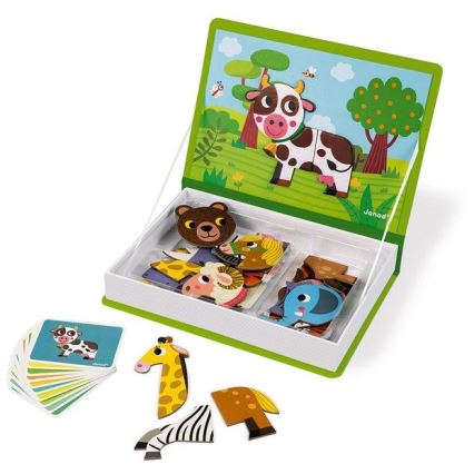 Janod - Magnetic interactive kit MAGNETIBOOK djur