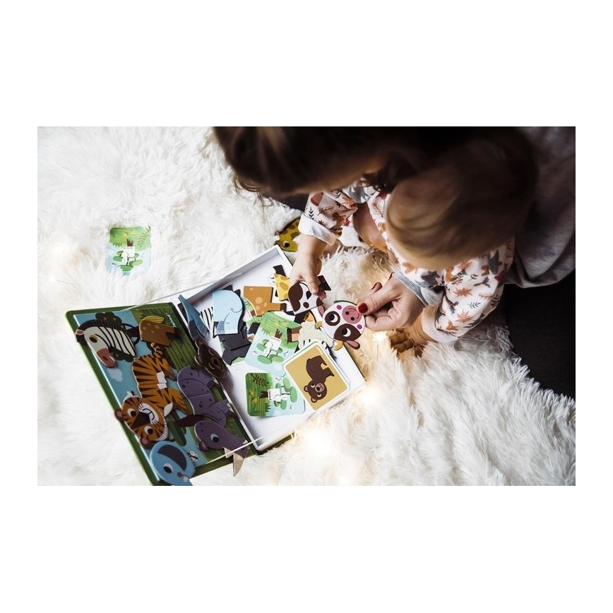 Janod - Magnetic interactive kit MAGNETIBOOK djur