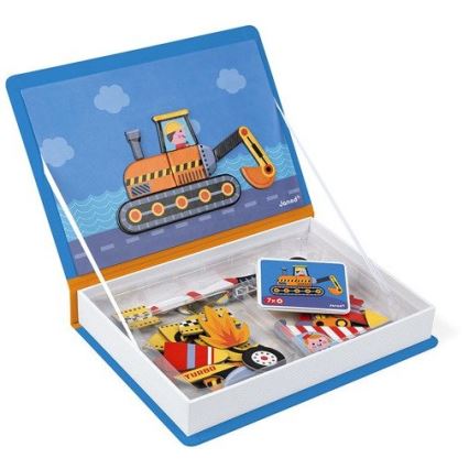 Janod - Magnetic interactive kit MAGNETIBOOK transportmedel