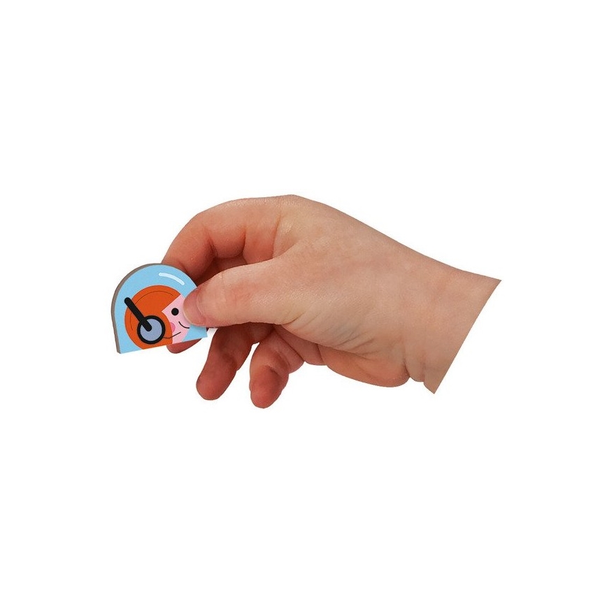 Janod - Magnetic interactive kit MAGNETIBOOK transportmedel