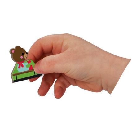 Janod - Magnetiskt interaktivt set MAGNETIBOOK Årets säsonger