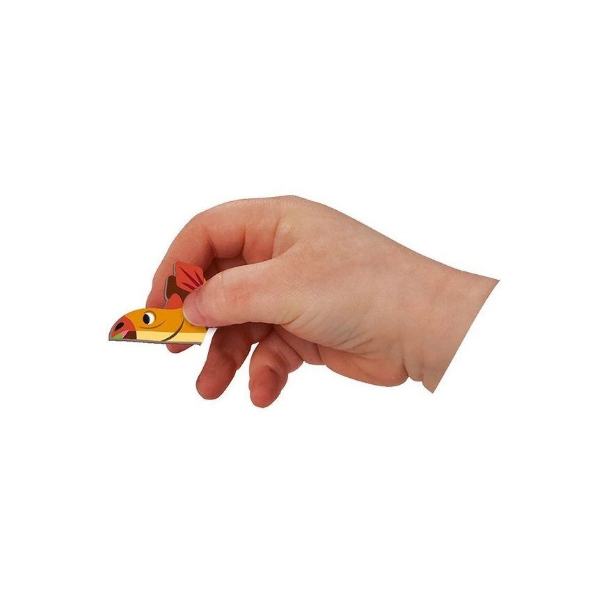 Janod - Magnetiskt interaktivt set MAGNETIBOOK dinosaurier