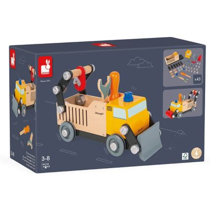 Janod - Träbyggsats BRICOKIDS lastbil