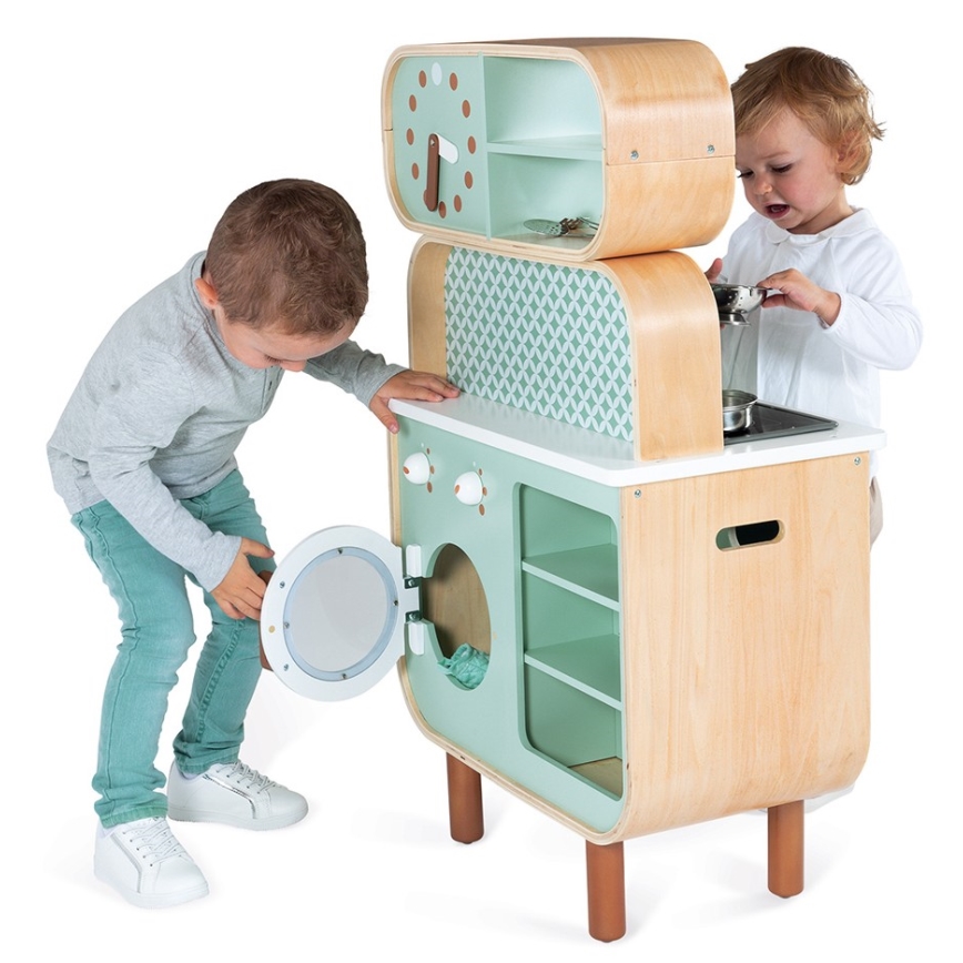 Janod - Träkök$12i1 REVERSO