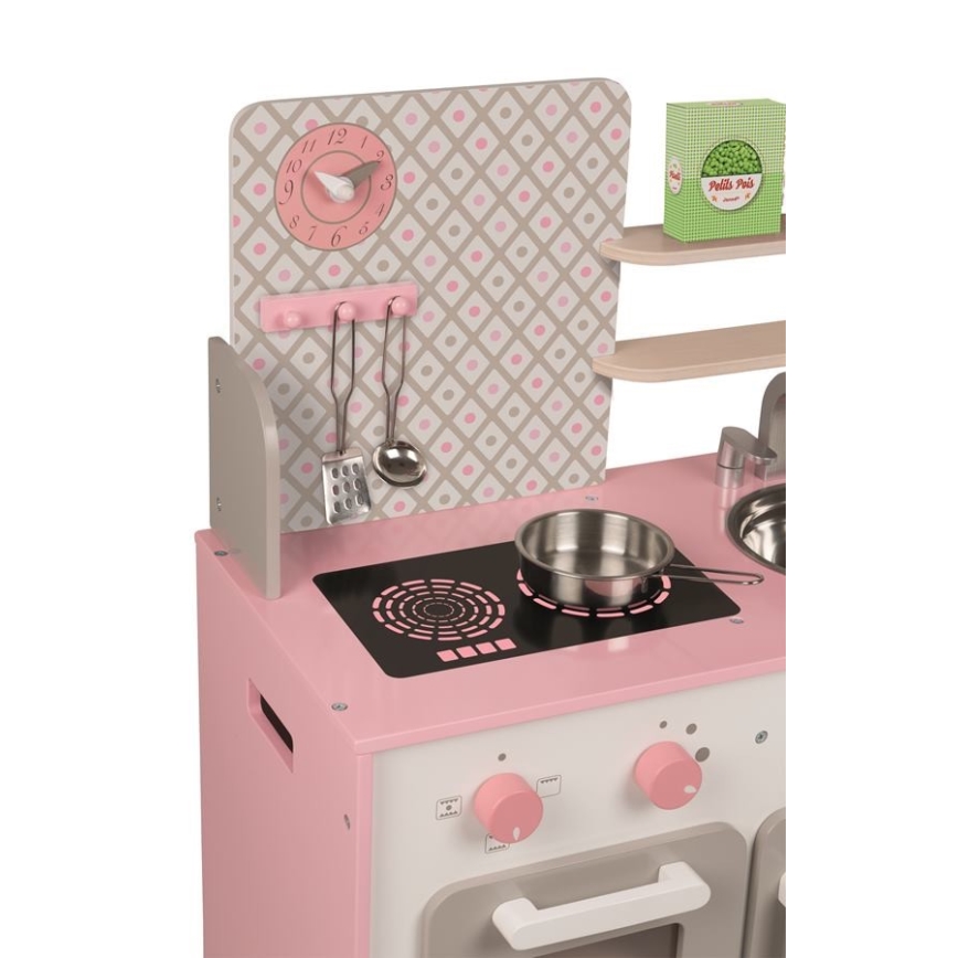 Janod - Träkök MACARON rosa