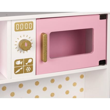 Janod - Träkök med LED-kokplattor CANDY CHIC