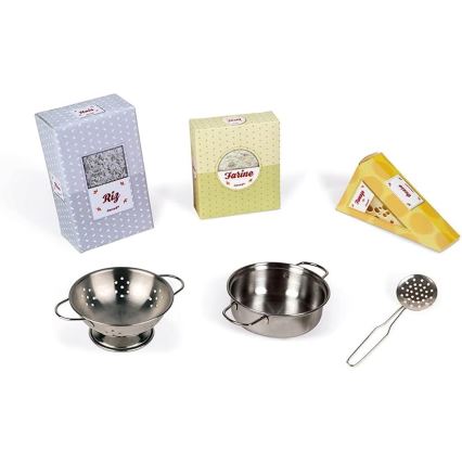 Janod - Träkök med LED-spis MOZAIC 2xLR6