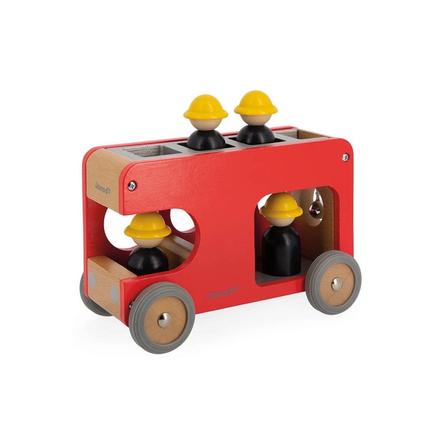 Janod - Wooden fire truck BOLID
