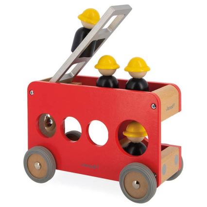Janod - Wooden fire truck BOLID