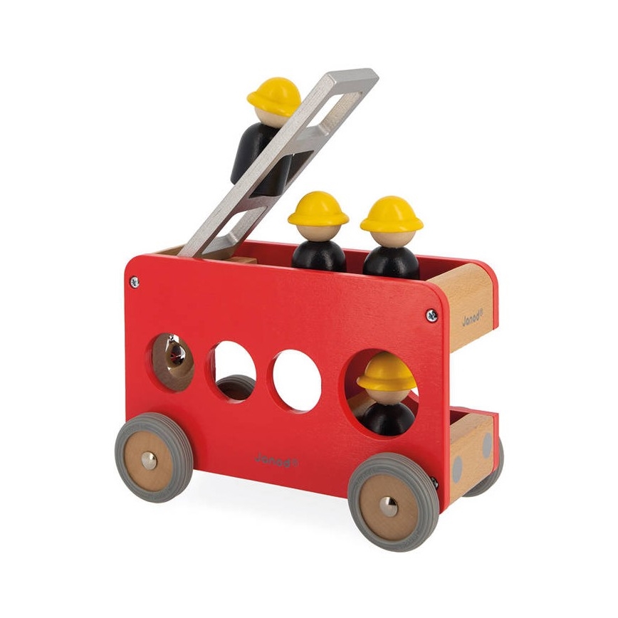 Janod - Wooden fire truck BOLID