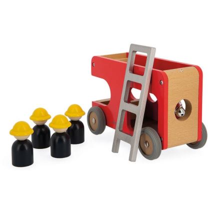 Janod - Wooden fire truck BOLID