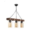 JASMIN 3xE27/40W/230V brun/beige