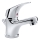 JIKA H3111N10041111 - Kran till handfat + avlopp med bräddavlopp TALAS 12,3 cm skinande krom