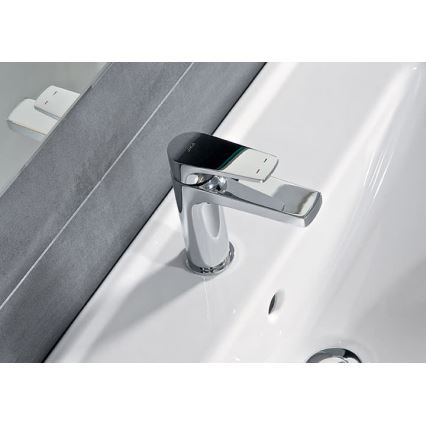 JIKA H3111X10041101 - Kran till handfat CUBITO 10,5 cm skinande krom