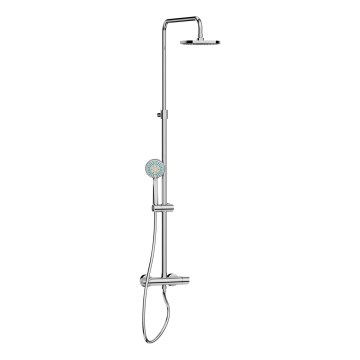 JIKA H3337170045711 - Duschutrustning med termostat MIO skinande krom