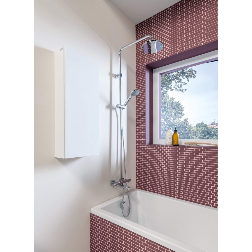JIKA H3337170045711 - Duschutrustning med termostat MIO skinande krom