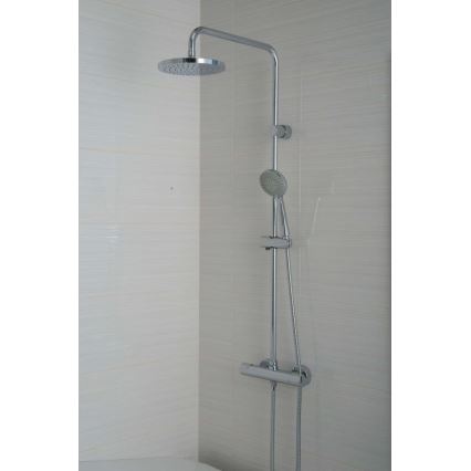 JIKA H3337170045711 - Duschutrustning med termostat MIO skinande krom