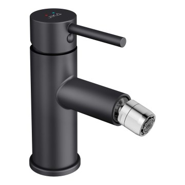 JIKA H3412F17161101 - Bidettvättställsblandare MIO 14,7 cm matt svart