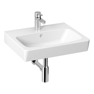 JIKA H8103810001041 - Vögghängt handfat LYRA 55x45 cm keramik/vit
