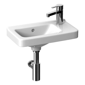 JIKA H8114240001061 - Vögghängt handfat CUBITO 45x25 cm keramik/vit