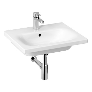 JIKA H8127120001041 - Vögghängt handfat MIO 55x45 cm keramik/vit