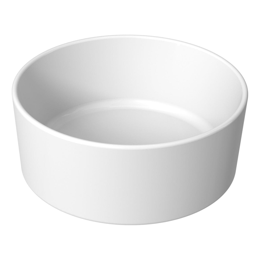 JIKA H8184200001121 - Bänkvask CUBITO diameter 40 cm keramik/vit