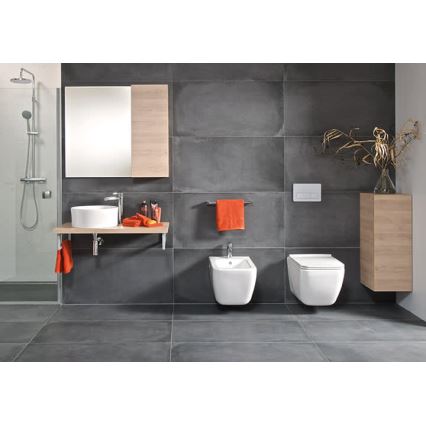 JIKA H8184200001121 - Bänkvask CUBITO diameter 40 cm keramik/vit