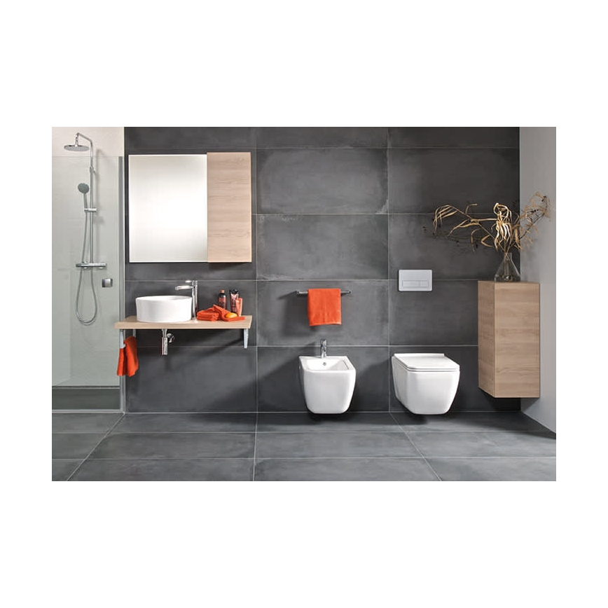 JIKA H8184200001121 - Bänkvask CUBITO diameter 40 cm keramik/vit