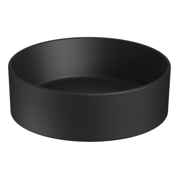 JIKA H8184207161121 - Bänkvask CUBITO diameter 40 cm keramik/matt svart