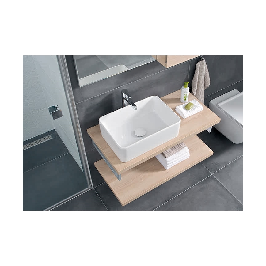 JIKA H8184230001121 - Bänkvask CUBITO 50x35 cm keramik/vit