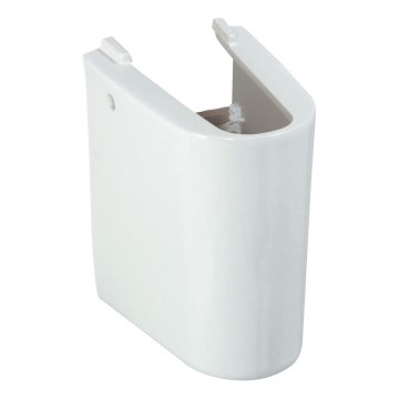JIKA H8199510000281 - Täcklock för tvättställssifon CUBITO 34,5x28,5 cm keramik/vit