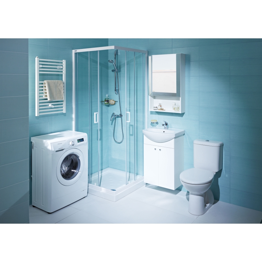 JIKA H8263870002413 - Golvstående toalett med cistern LYRA keramik/vit